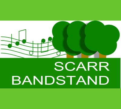 The Pickwick Pipers at Scarr Bandstand