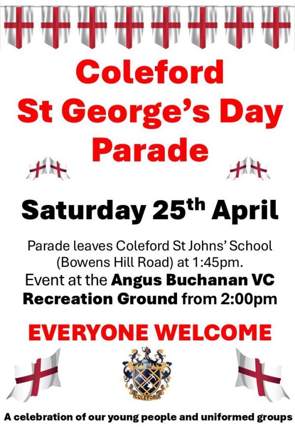 St Georges Day Poster 2026