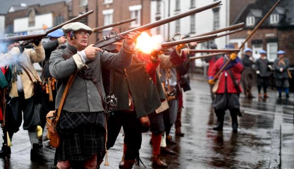 SEALED KNOT COMMEMORATE BATTLE OF COLEFORD 1643 15