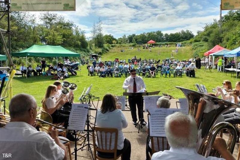 Rising Stars - a celebration of local training bands - 2 'til 5pm.  Scarr Bandstand