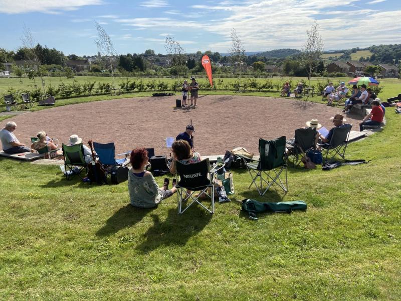 Sunday afternoon open mics at Bells Field